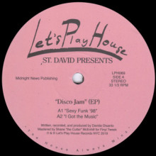 St. David - Disco Jam (Let’s Play House)